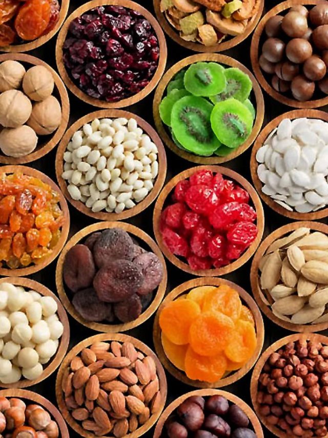 dry fruit display