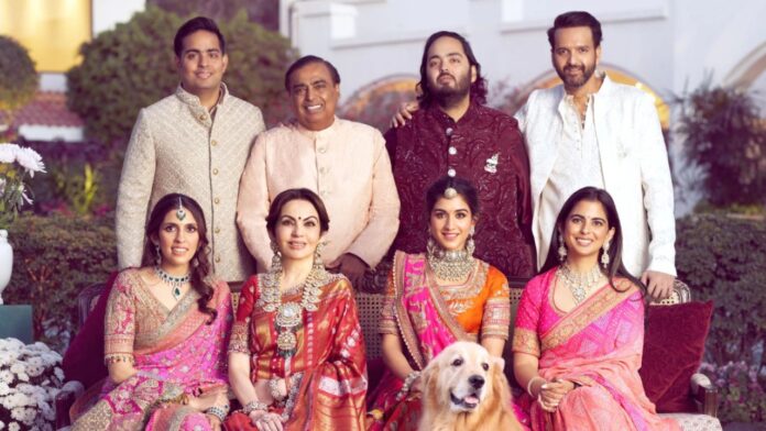 Mukesh Ambani Family